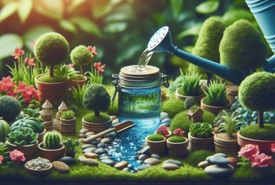 water saving garden tips