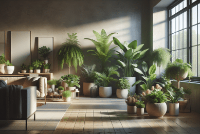indoor plant decor