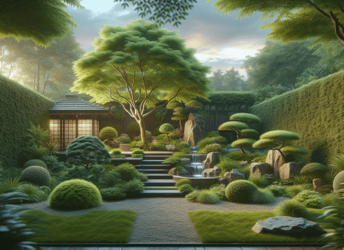 low maintenance backyard sanctuary