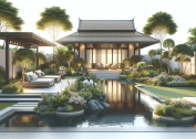low maintenance garden oasis