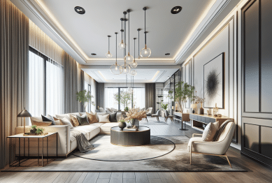 living room aesthetic makeover