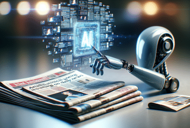 AI transforming daily news